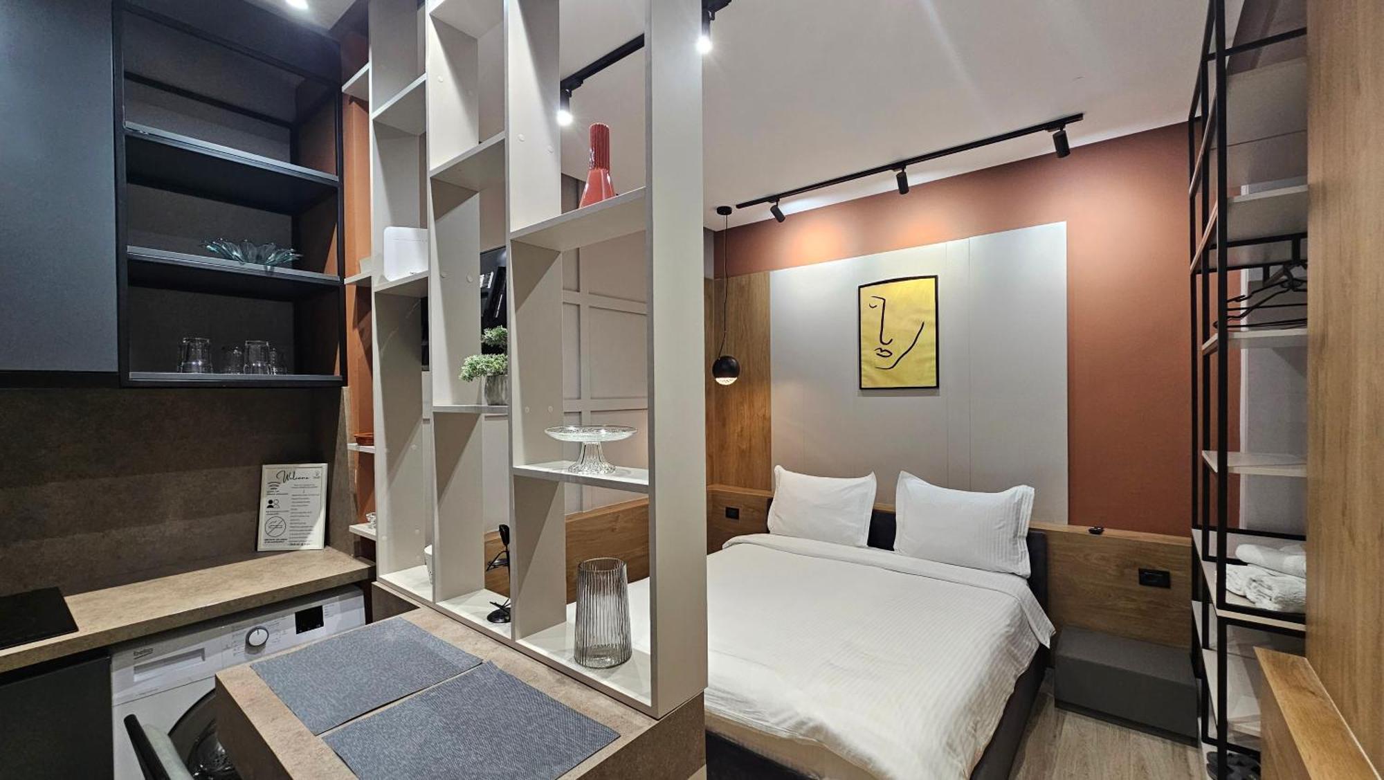 Tam Serviced Studio Apartments Next To Blloku Tirana Exterior foto